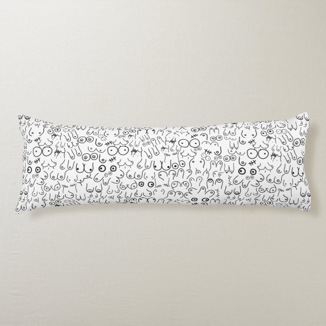 mönster kroppskudde (Framsidan)