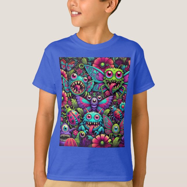 Monster Kryp Mayhem T Shirt (Framsida)
