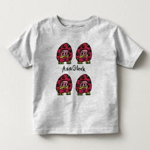 MONSTER LADYBUG KIDS SHIRT T-SHIRT