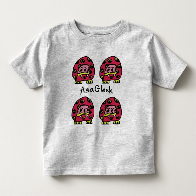 MONSTER LADYBUG KIDS SHIRT T-SHIRT (Framsida)