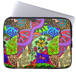 mönster laptop fodral