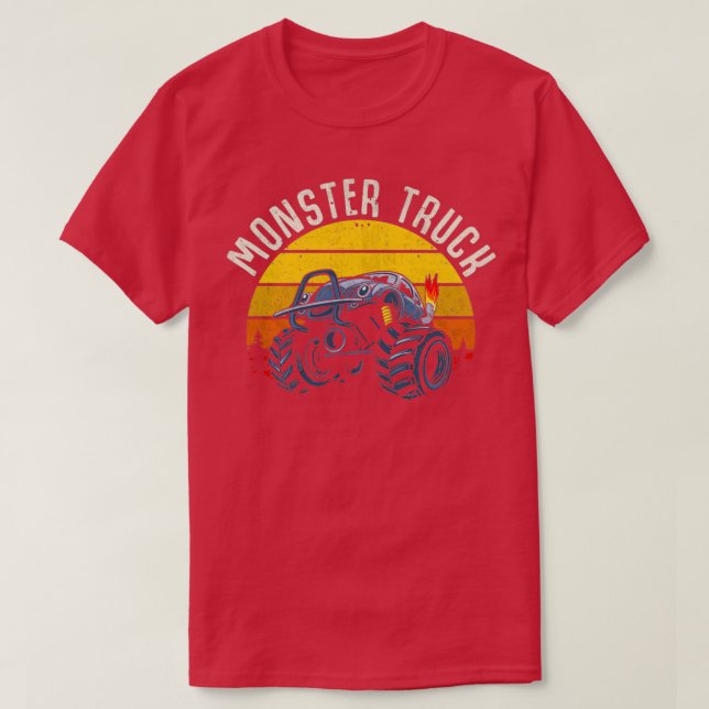 Monster Lastbil 17 T Shirt (Design framsida)