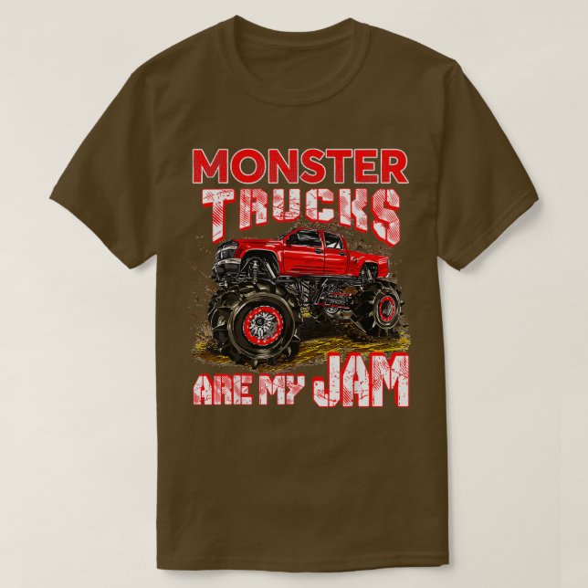 Monster Lastbil är min Sylt för Monster Lastbil Äl T Shirt (Design framsida)