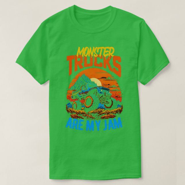 Monster Lastbil är min Sylt Funny 5 T Shirt (Design framsida)