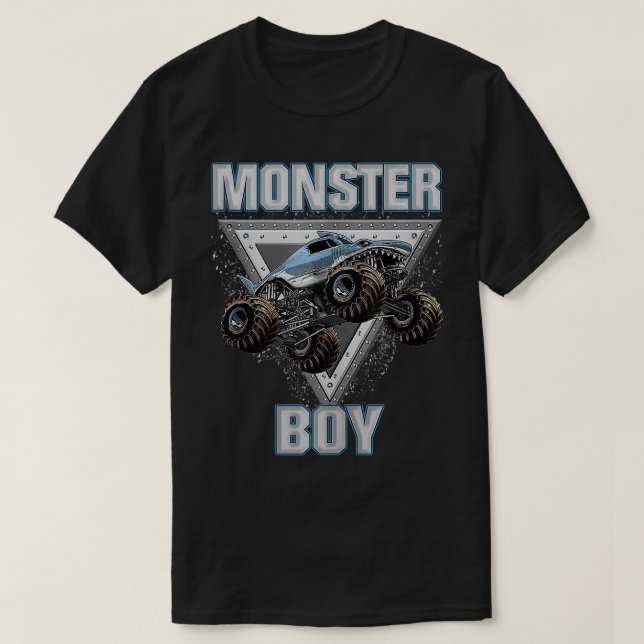 Monster Lastbil är min Sylt-monster Lastbil Boy. T Shirt (Design framsida)