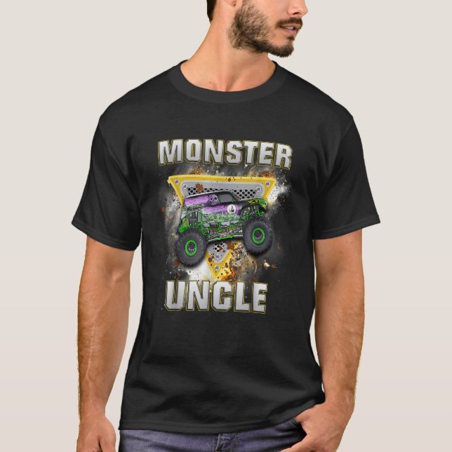 Monster Lastbil är min Sylt-monster-Lastbil-farbro T Shirt (Framsida)