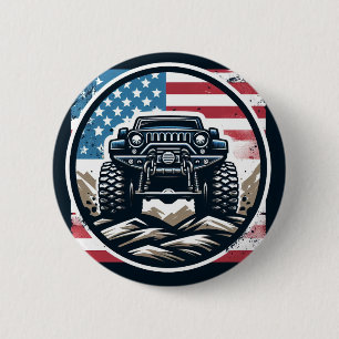 MONSTER LASTBIL BADGE KNAPP