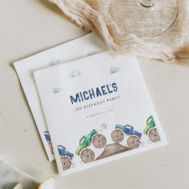 Monster Lastbil Bash Birthday Pappersservett