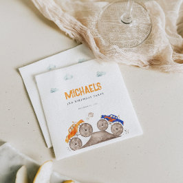 Monster Lastbil Bash Party Pappersservett