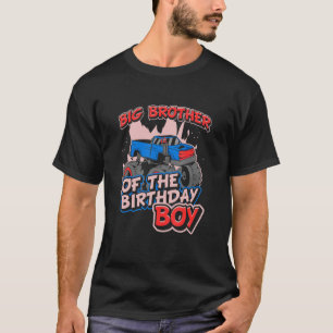 Monster Lastbil Big Brother från födelsedagspojken T Shirt