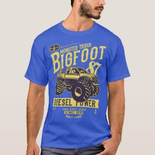 Monster Lastbil Bigfoot t Shirt