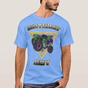 Monster Lastbil Birthday Boy Gift T Shirt