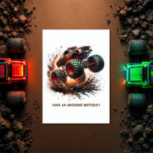 Monster Lastbil Birthday