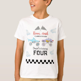 Monster Lastbil Birthday T Shirt