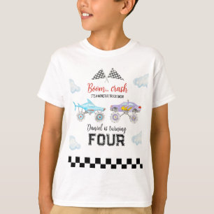 Monster Lastbil Birthday T Shirt