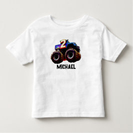 Monster Lastbil Birthday T Shirt