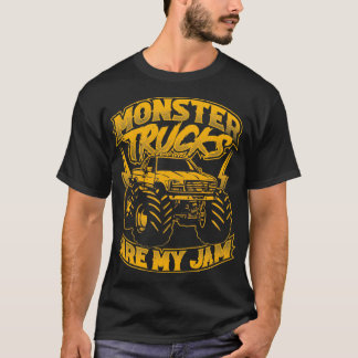 Monster Lastbil Car Älskare Shirt Monster Sylt Las T Shirt