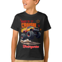 Monster Lastbil ’Crush Kindergarten’ Tee