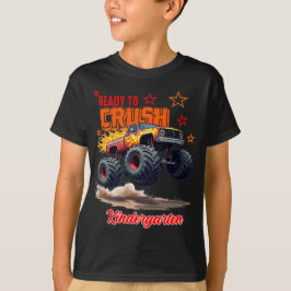 Monster Lastbil ’Crush Kindergarten’ Tee