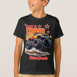 Monster Lastbil "Crush Third Klass" Tee