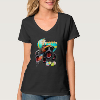 Monster Lastbil Eggs Påskägg Hunting Boys Kids 1 T Shirt