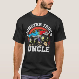 Monster Lastbil farbror Matching Family Monster La T Shirt