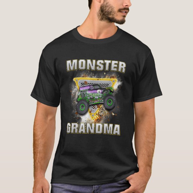 Monster Lastbil farmor Monster Lastbil är min Sylt T Shirt (Framsida)