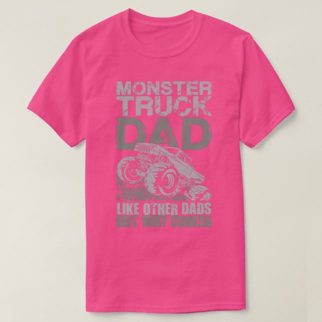 Monster Lastbil Fars dag Pappa T Shirt (Design framsida)