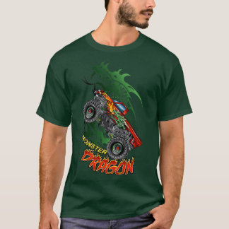 Monster Lastbil Fire Dragon Stunt 2 T Shirt