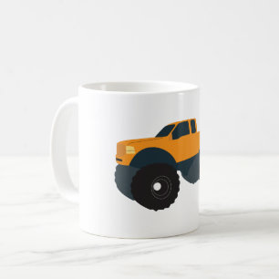 Monster Lastbil Fordon Kaffemugg