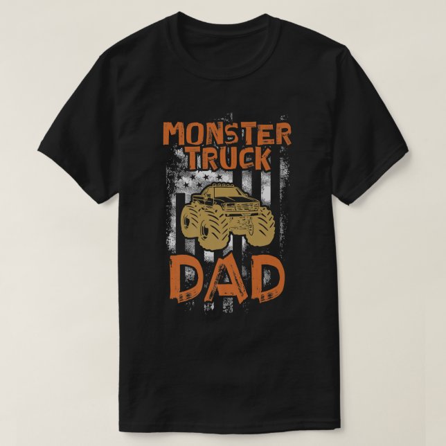 Monster Lastbil Funny Driver2077 T Shirt (Design framsida)