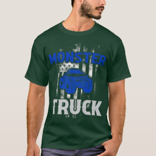 Monster Lastbil Funny Driver2079 T Shirt