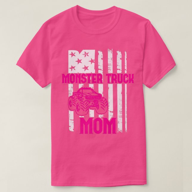 Monster Lastbil Funny Driver T Shirt (Design framsida)