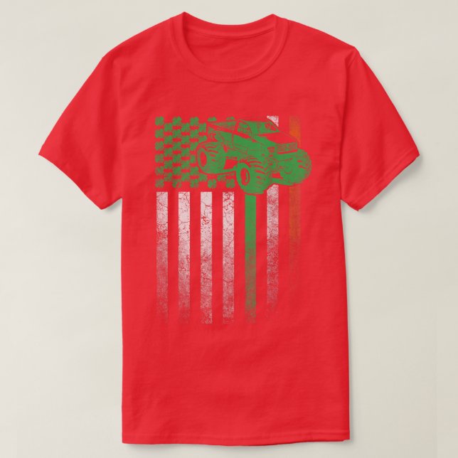 Monster Lastbil Gift St T Shirt (Design framsida)