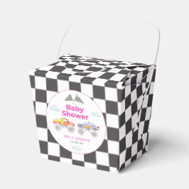 Monster Lastbil Girl Baby Shower Presentaskar