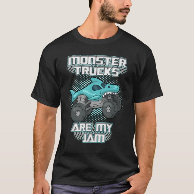 Monster Lastbil-hajar är min Sylt T Shirt (Framsida)