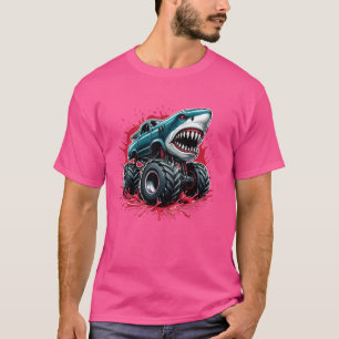 Monster Lastbil-hak är min Sylt-hajmunster Lastbil T Shirt