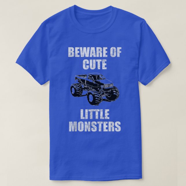 Monster Lastbil Halloween 2114 T Shirt (Design framsida)