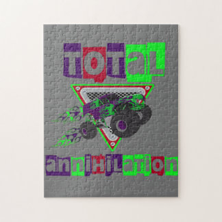 Monster lastbil hard core coola pussel