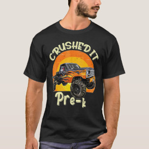 Monster Lastbil krossade det före K för sommarscho T Shirt