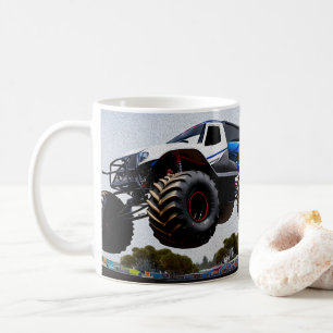 Monster Lastbil Launch, kaffe Mugg