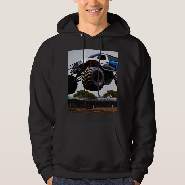 Monster Lastbil Launch, Manar Hoodie (Framsida)