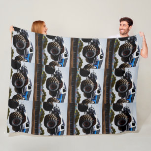 Monster Lastbil Launch, Stor Fleece Blanket
