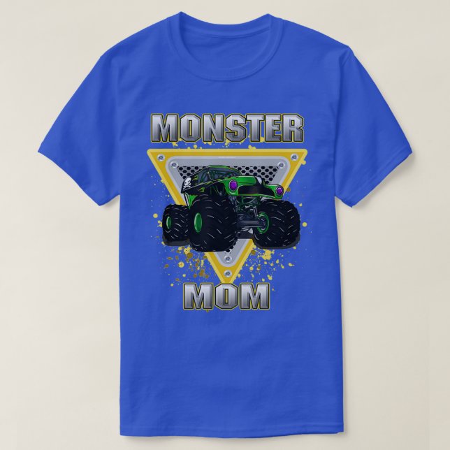Monster Lastbil Mamma 10 T Shirt (Design framsida)