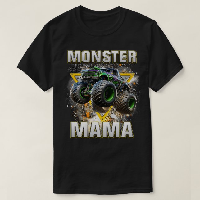 Monster Lastbil Mamma Monster Lastbil är min Sylt  T Shirt (Design framsida)