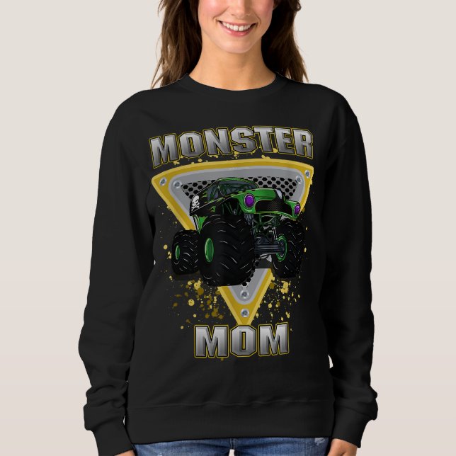 Monster Lastbil Mamma T Shirt (Framsida)