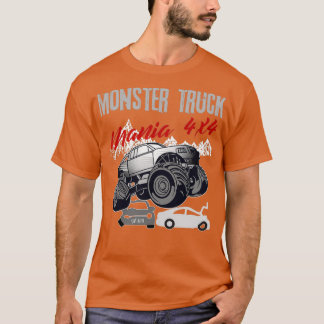 MONSTER LASTBIL MANIA 4 X 4 T SHIRT