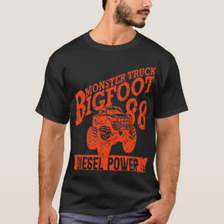 Monster Lastbil Monster Lastbilar Big Wheel 3 T Shirt