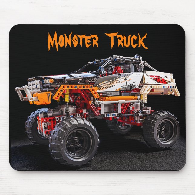 monster lastbil mousepad musmatta (Framsidan)