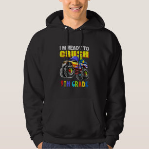 Monster Lastbil nionde Klass är Redo att krossa ni Hoodie